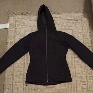 Women's Black Hooded Jacket